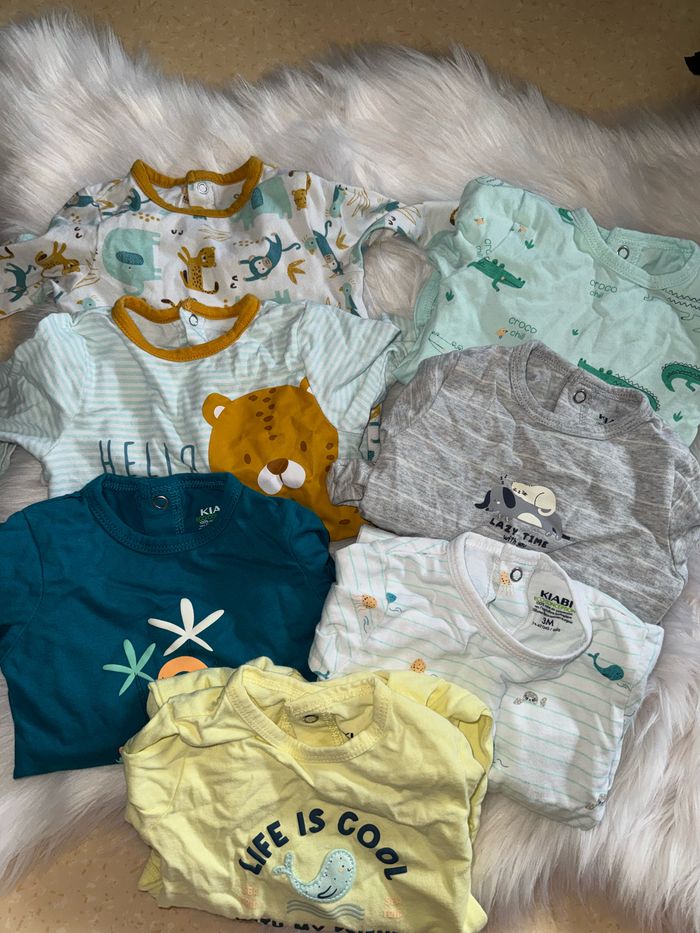 Lot 8 pyjamas légers 3 mois