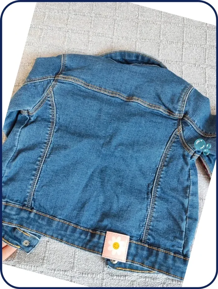 Veste en jeans fille - photo numéro 3