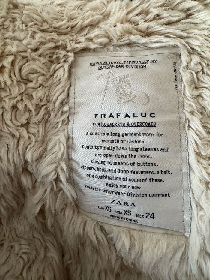 Blouson doublé hiver Zara XS - photo numéro 7