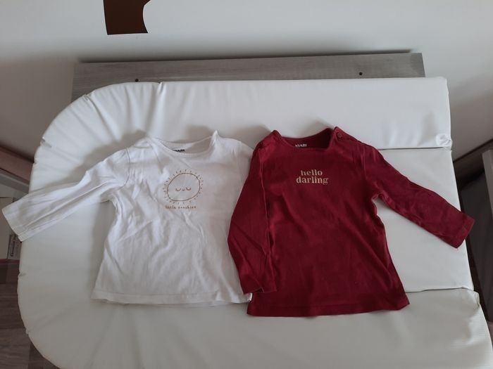 T-shirts fille 9 mois