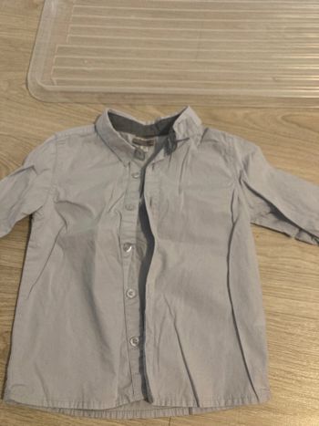 Chemise manche longue 18 24 mois