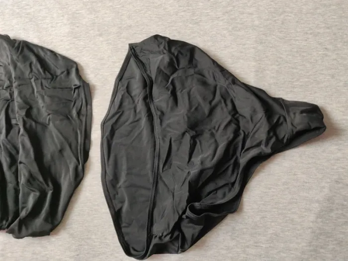 Maillot de bain grossesse deux pièces bikini noir CalinKalin taille 38 - photo numéro 5