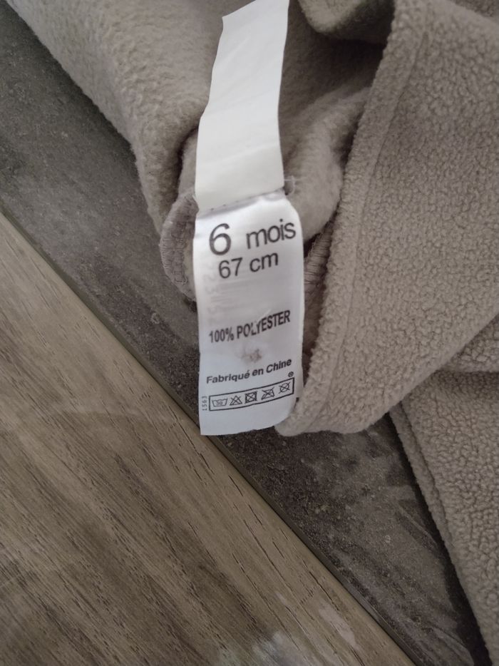 Sweat garçon U tout petits 6 mois - photo numéro 7