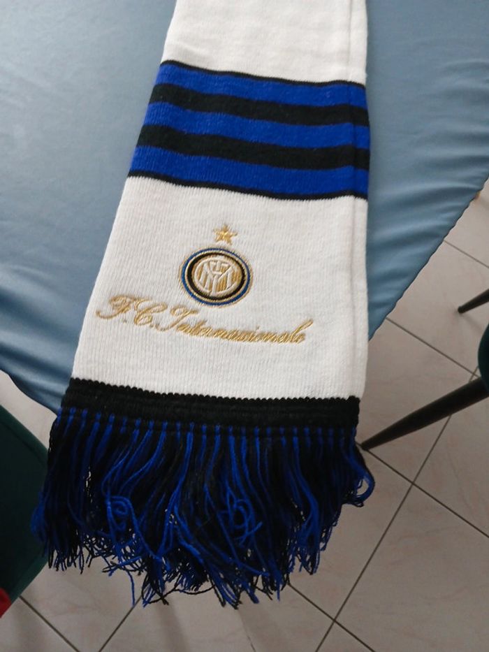 Écharpe foot inter milan Italie italia - photo numéro 2