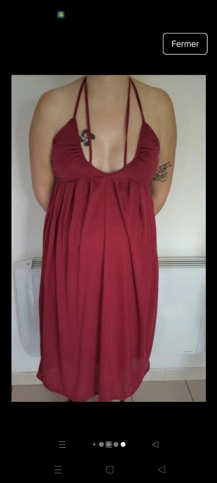Robe longue bleue - photo numéro 7