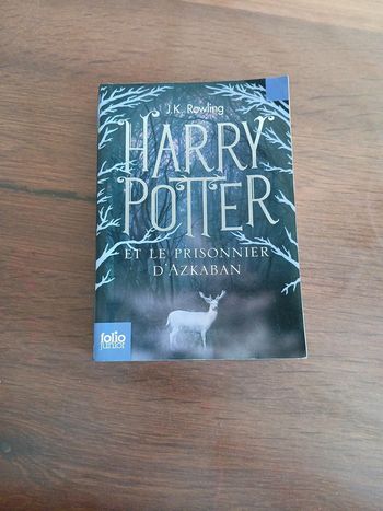 Harry potter et le prisonnier d'Azkaban livre