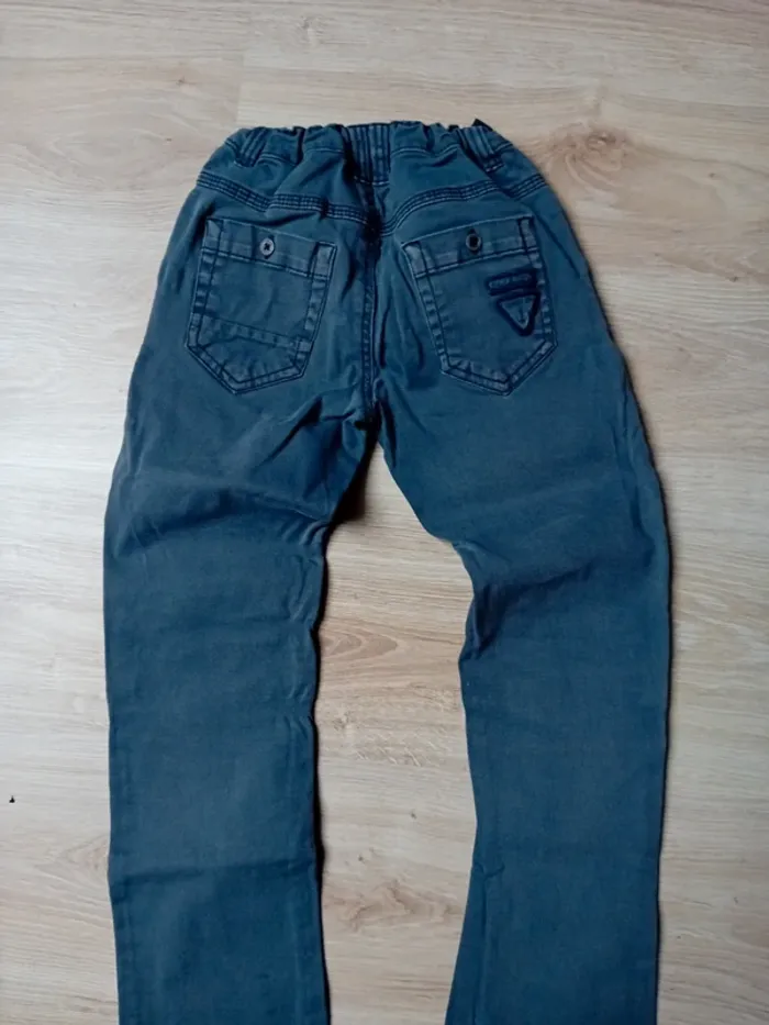 Pantalon gris gemo - photo numéro 4