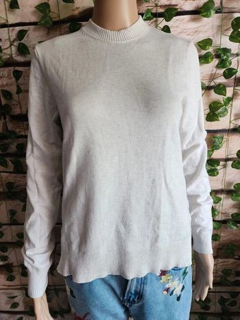 🌸Pull fin blanc creme H&M Taille 34🌸