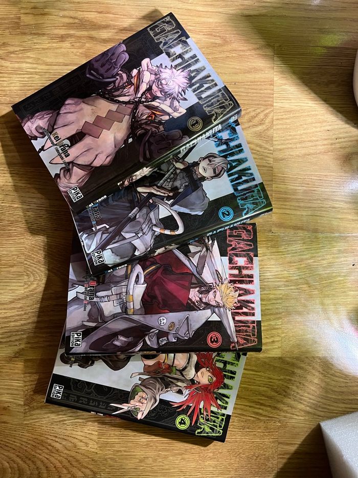 📚 Gachiakuta – Tomes 1 à 4 — Bon état / Comme neuf