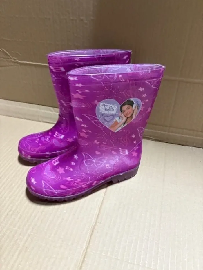 bottes de pluie enfant disney violetta taille 32