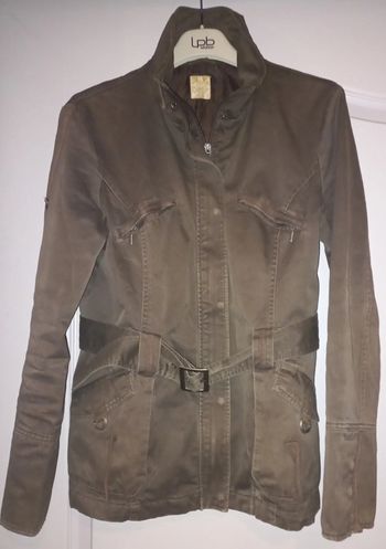 Manteau kaki