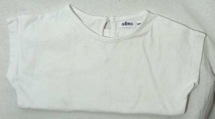 tee shirt blanc Gémo - photo numéro 3