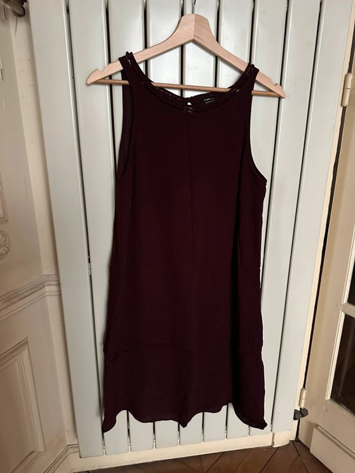 Robe bordeaux monoprix S