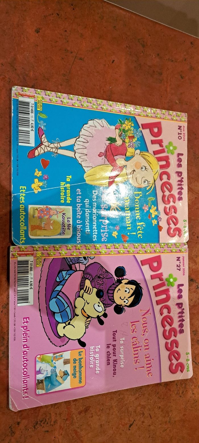 Lot livres les p'tites princesses