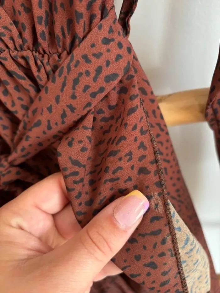 Robe motif léopard taille S - photo numéro 8
