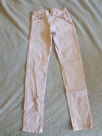 Jean kiabi fille rose pâle slim 12 ans