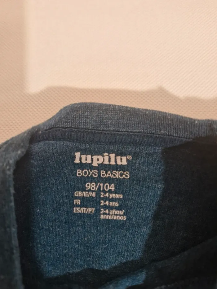 T-shirt manches longues 98/104 cm 2-4 ans Lupilu - photo numéro 2