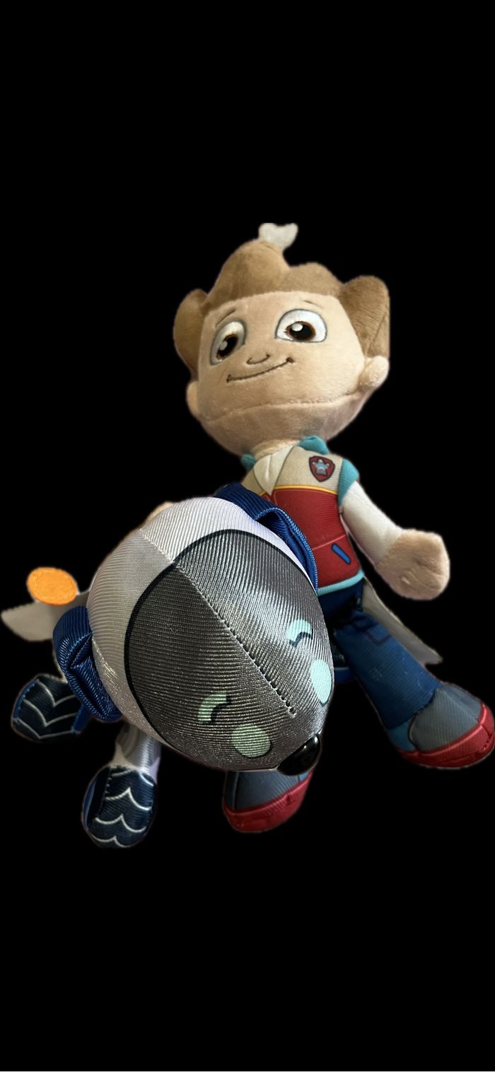 Peluche Ryder et chien robot pat patrouille - photo numéro 6