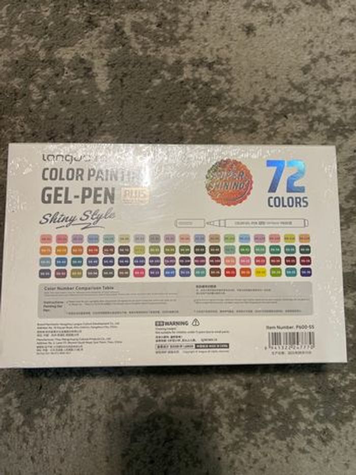 Languo gel pen plus shiny style - photo numéro 2