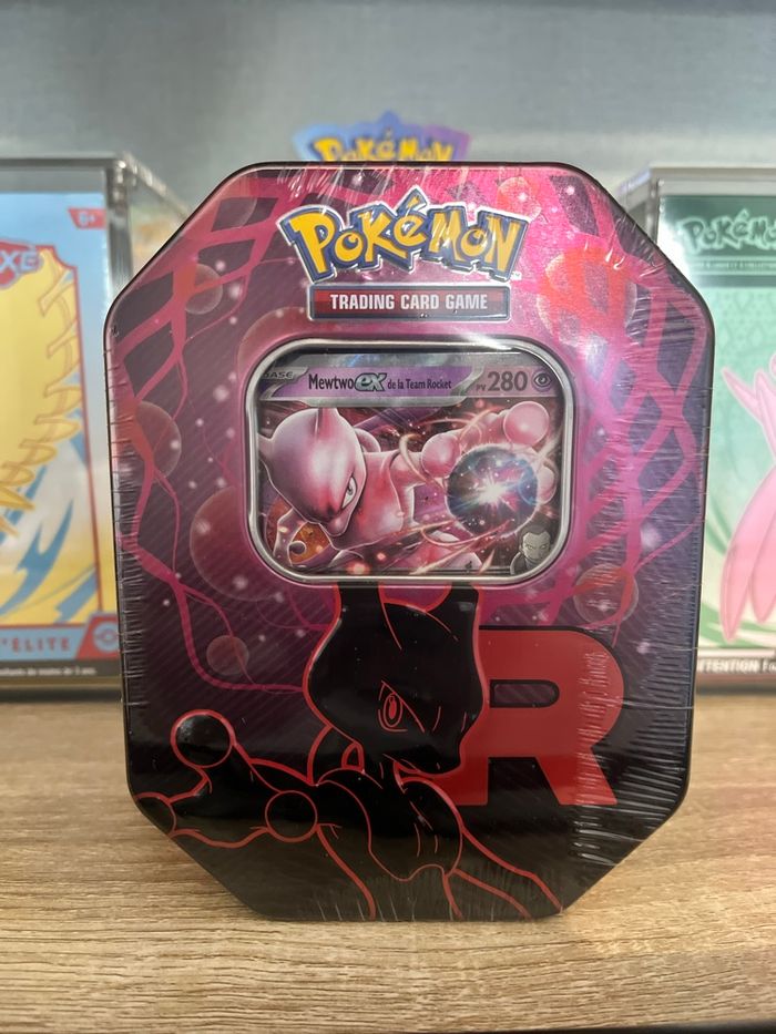 Pokebox mewtwo de la team rocket scellé en français