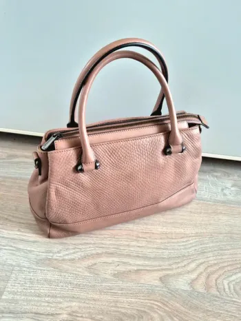 Sac à main rose Hexagona