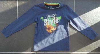 Joli tee-shirt manches longues garçon 9-10 ans