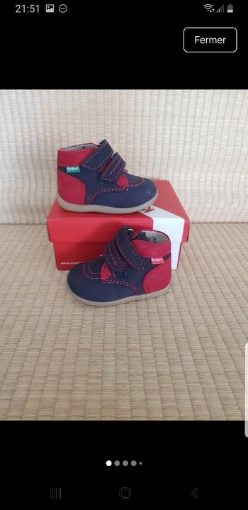 Bottillon Kickers taille 18 modèle BONKRO 2