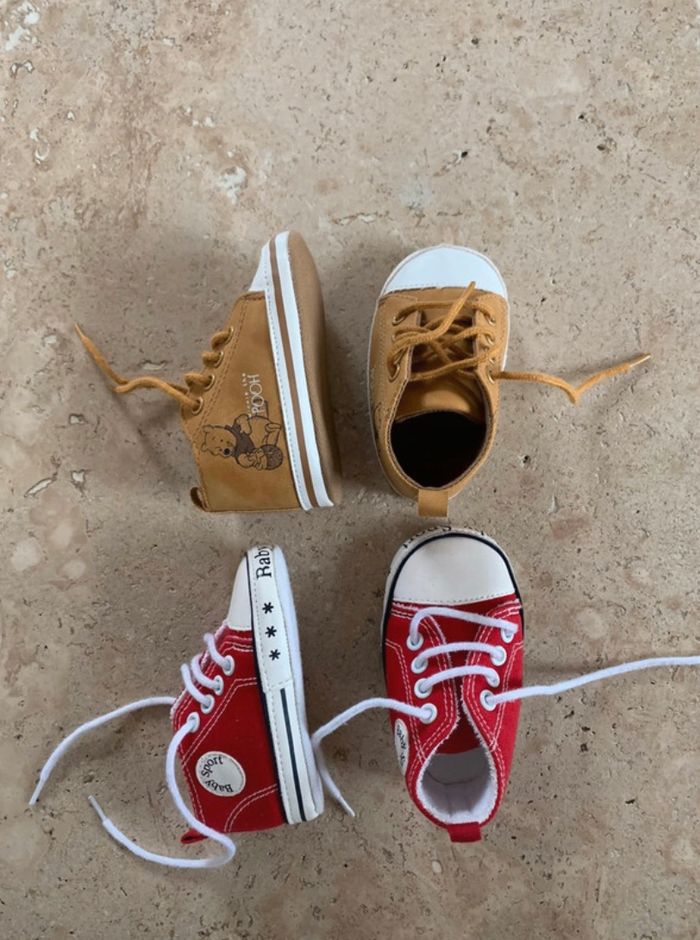 Lot chaussures 9/12 m