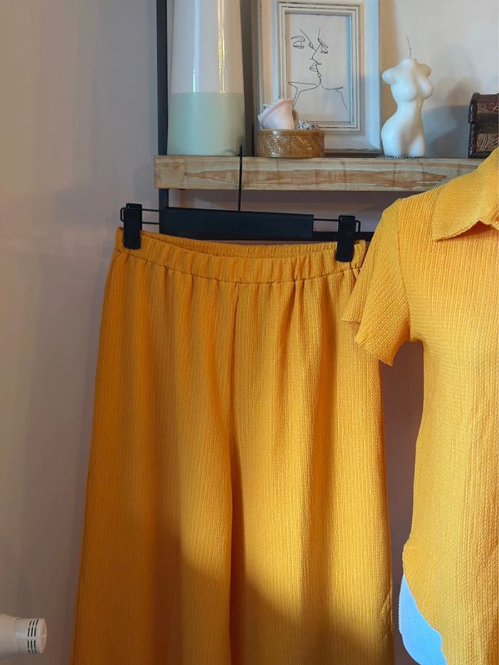 Ensemble Mango orange (comme neuf) taille XS - photo numéro 6