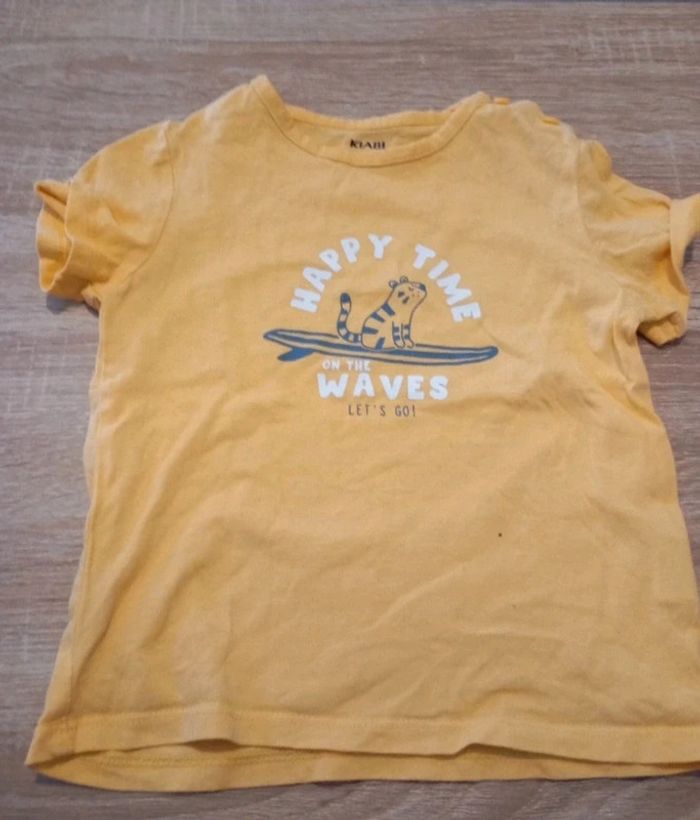 T-shirt tigre surfeur