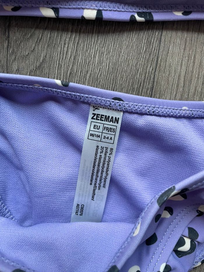 Bikini léopard 98/104 zeeman neuf - photo numéro 2