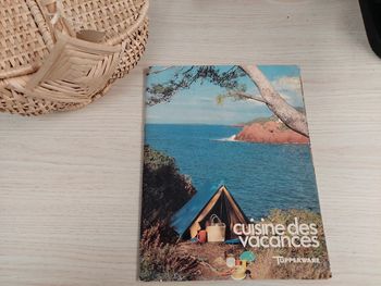 Livre de cuisine des vacances Tupperware vintage