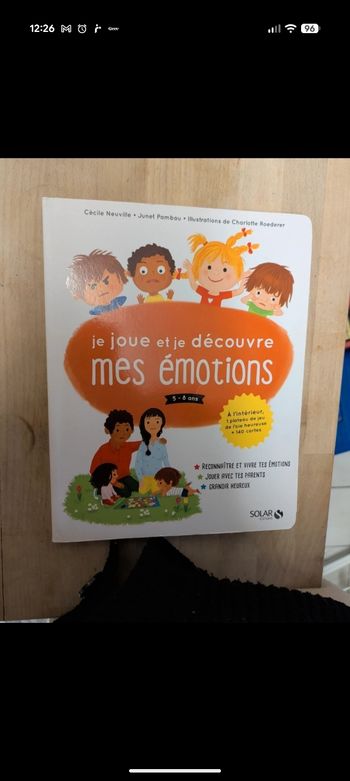 Je joue et je découvre mes émotions 5 8 ans