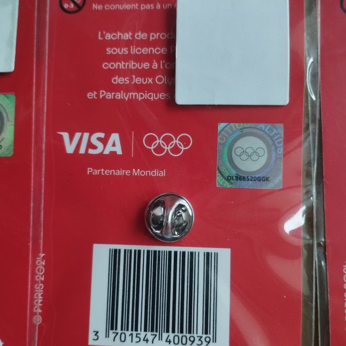 Pins souvenir Jo Paris 2024 Neuf - photo numéro 6