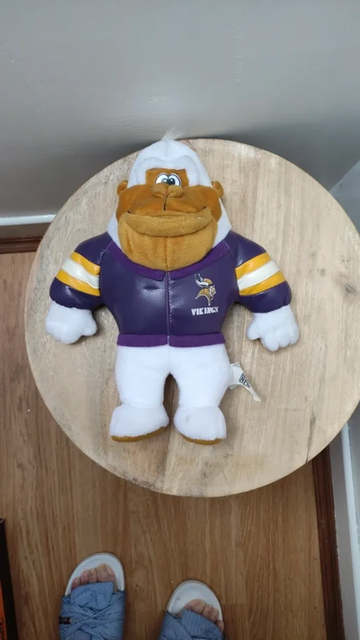 🦍 mascotte gorille 🏈 les vikings du Minnesota 🏈 vintage année 2001 - photo numéro 5