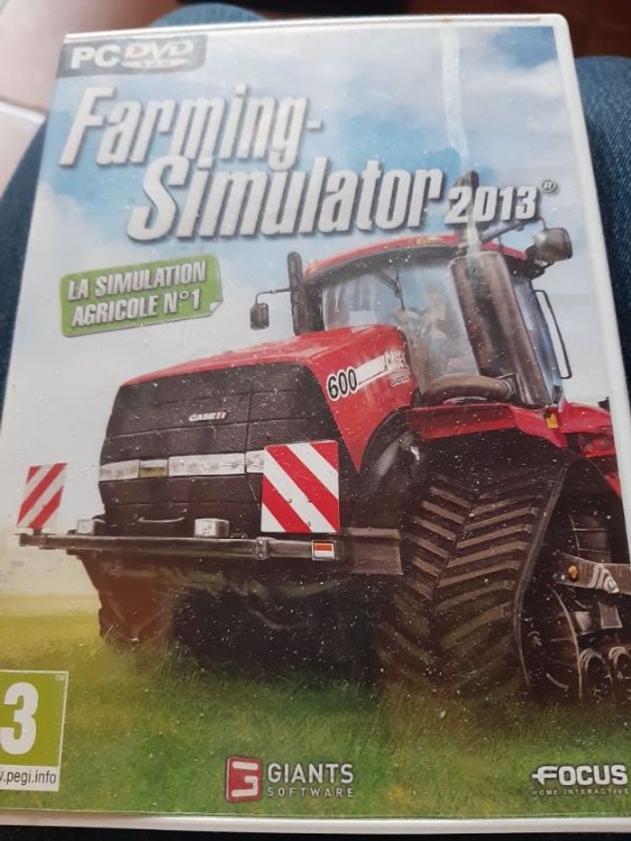 Jeu Pc DVD rom Farming Simulator 2013