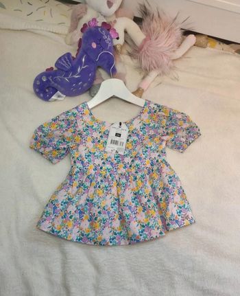 Blouse t-shirt liberty sergent major 2 ans