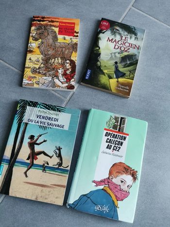 Lot 4 livres