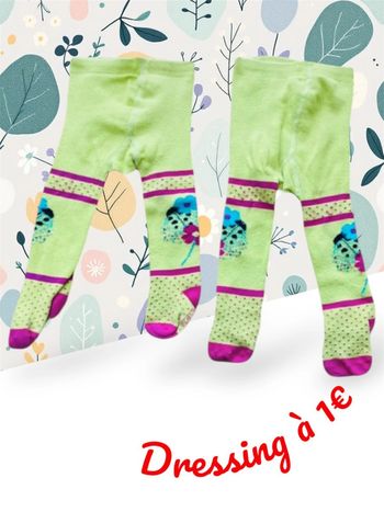 Lot 2 paires de collants 15/16