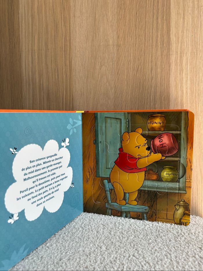 Livre puzzle Winnie l’ourson - photo numéro 3
