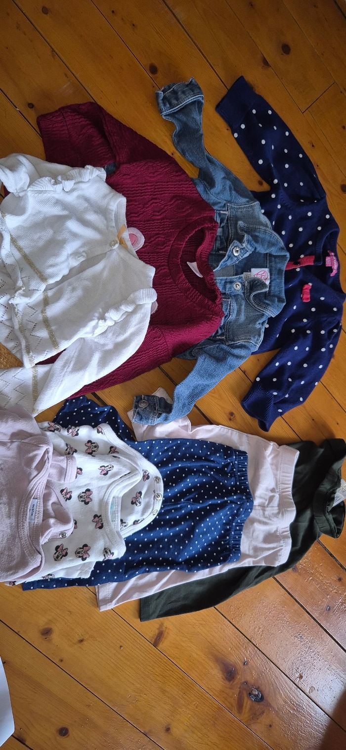 Vend carton vêtement fille 6 mois - photo numéro 6