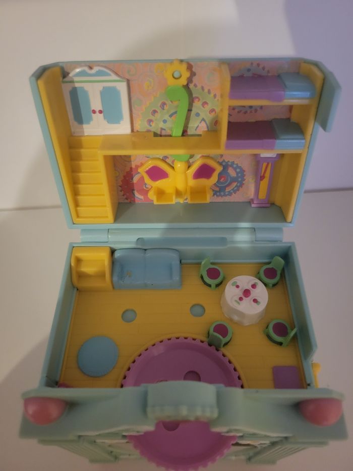 Polly Pocket Vintage Funtime Clock Playset de 1991 - photo numéro 7