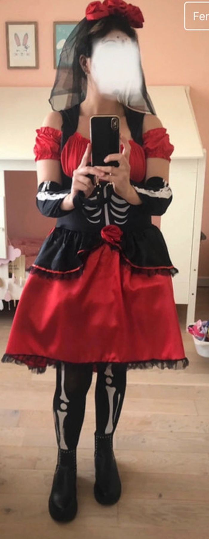 Deguisement dia de la muerte