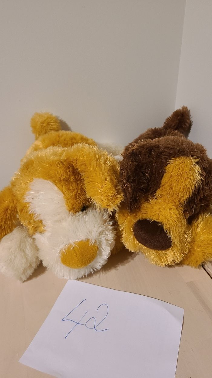 Peluche doudou chien - photo numéro 2
