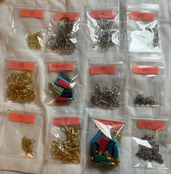 Breloque pour fabrication de porte clé 