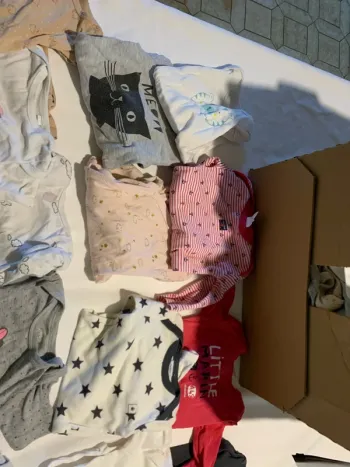 Lot de 10 bodys 3 mois manches longues