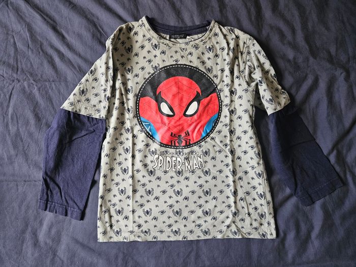 Lot tee shirt manches longues garçon 10 ans automne hiver - photo numéro 5