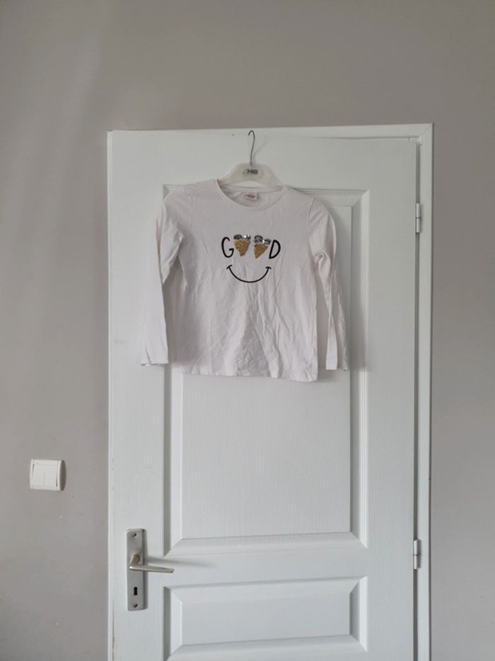 T-shirt ML fille Tao 6/8 ans LC1