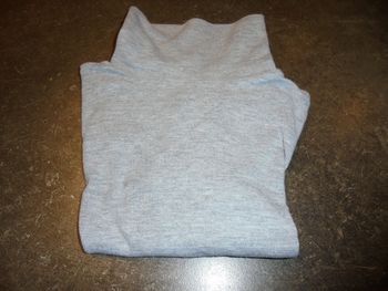 col roulé gris Okaîdi 4 ans