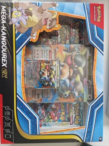 Coffret Pokémon Mégalucario-EX / Méga-Kangourex (Neuf sous blister)

